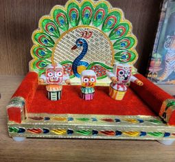 Decorative Peacock Pooja Asana/Table